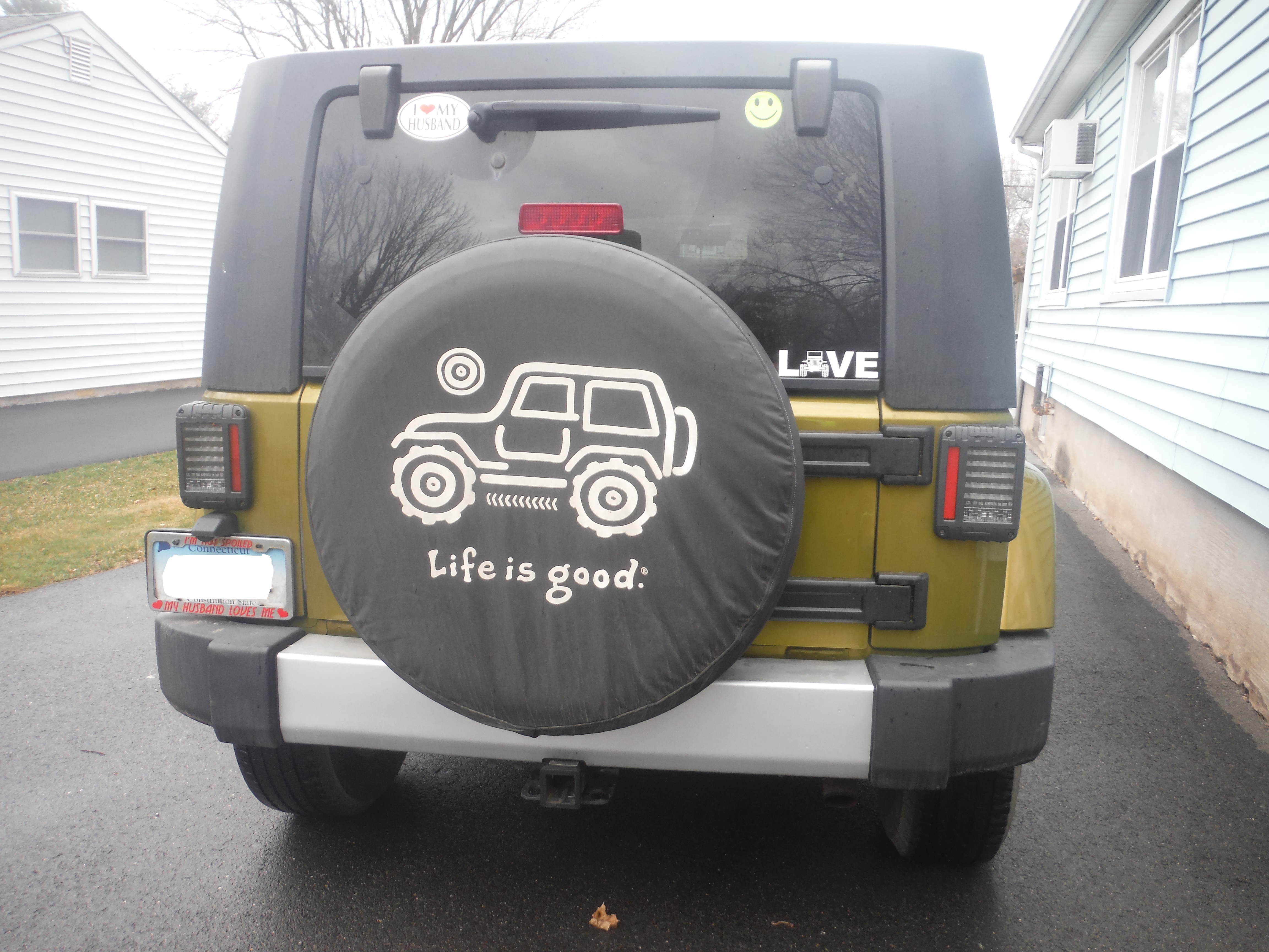 Jeep LOVE window decal - Image 2