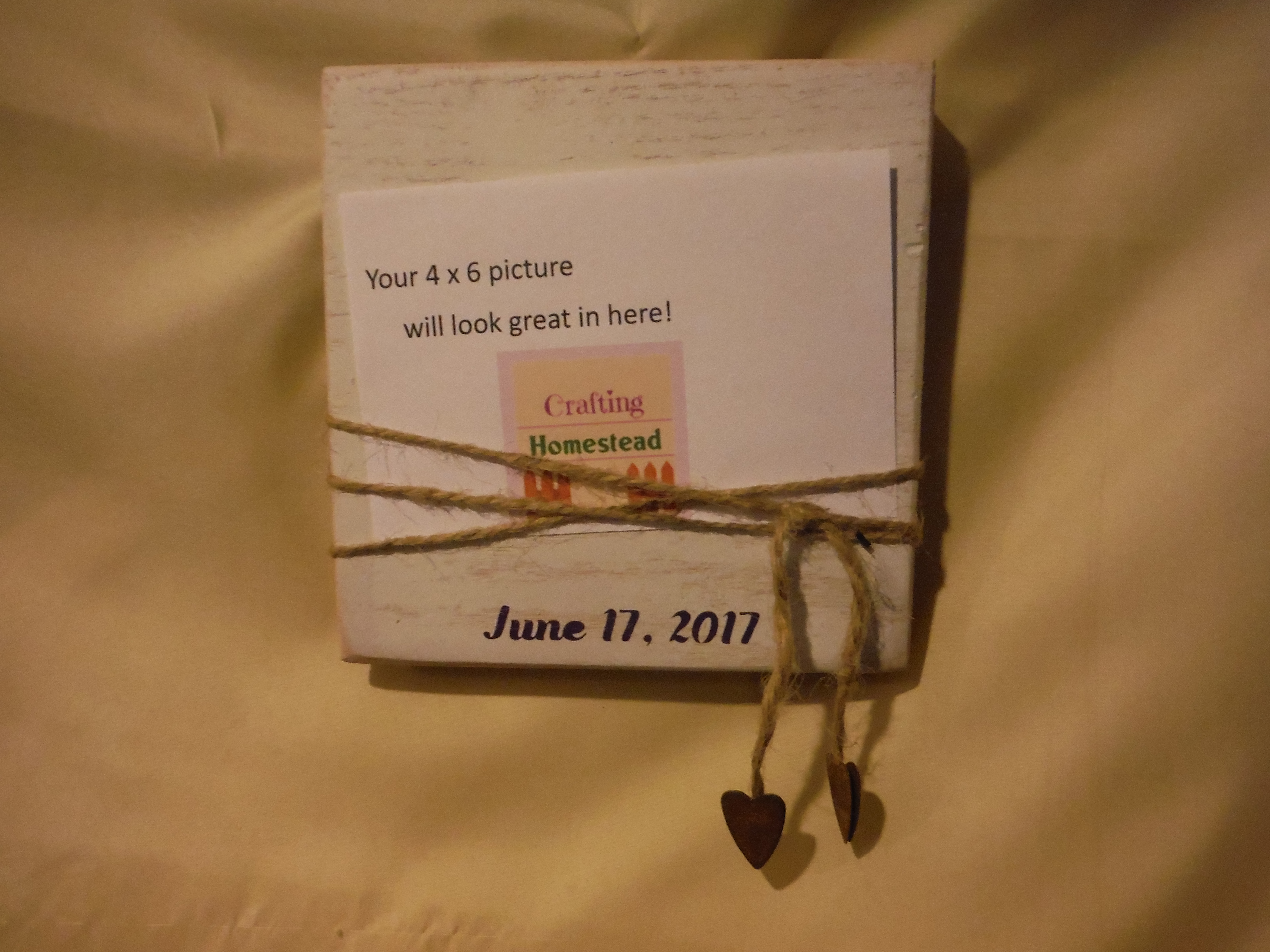 Wood block picture "frame" - Image 2